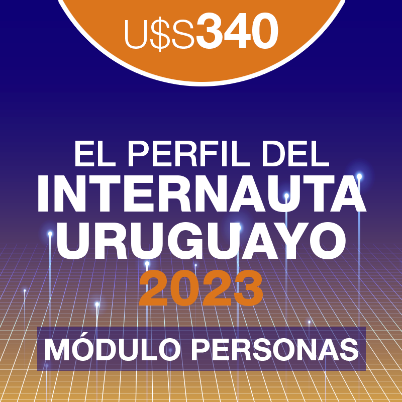 El Perfil del Internauta Uruguayo 2023. Módulo Personas